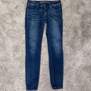 American Eagle super low rise jeggings
